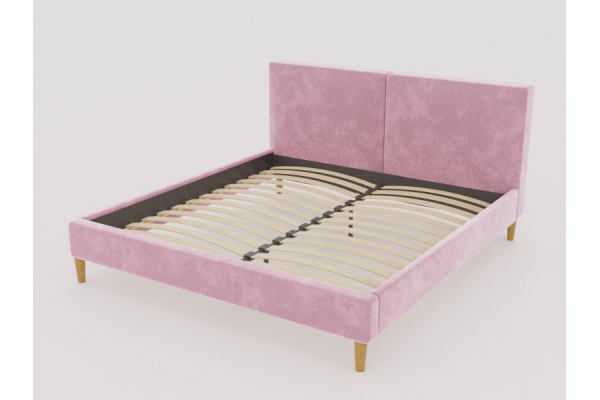 Кровать Линси 1600 розовый