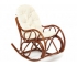 Кресло-качалка Vienna разборная с подушкой орех