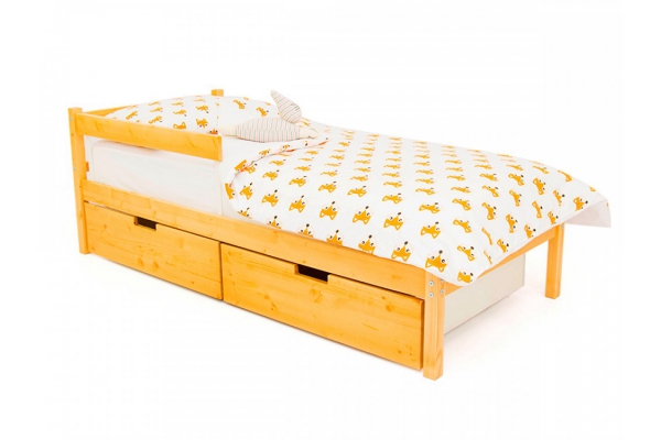 Кровать Svogen classic с ящиками и бортиком дерево