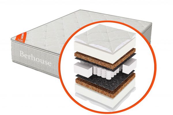 Матрас Mega холкон-кокос TFK 160х190
