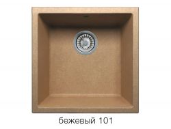 Кухонная мойка Tolero R-128 Бежевый 101